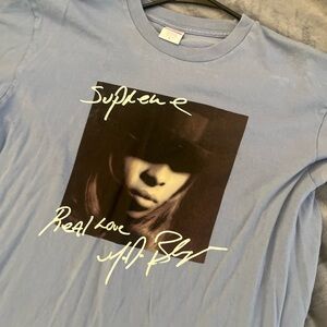 Supreme Light Blue Real Love Tee